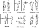 Resistance Band for Pull Ups | Yellow
