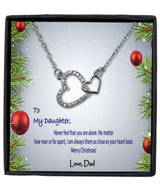 To My Daughter I Am Always Close As Your Heartbeat - Love Dad