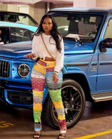 Bandana Print Pants