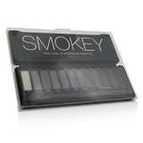Eyeshadow Palette (12x Eyeshadow, 2x Applicator) - Smokey - 12g-0.42oz