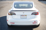 Tesla Model 3 GTX Style Carbon Fiber Trunk Spoiler