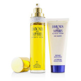 Diamonds & Sapphires Coffret: Eau De Toilette Spray 100ml-3.3oz + Perfumed Body Lotion 100ml-3.3oz - 2pcs