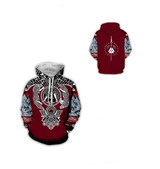 Viking Tattoo 3D Unisex Hoodie/Sweatshirt