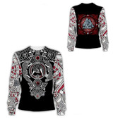 Viking Tattoo 3D Unisex Hoodie/Sweatshirt