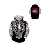 Viking Tattoo 3D Unisex Hoodie/Sweatshirt