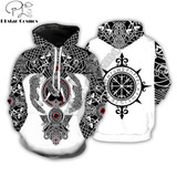 Viking Tattoo 3D Unisex Hoodie/Sweatshirt
