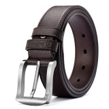 Genuine leather luxury strap belts