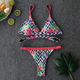 Patterned Floral Set