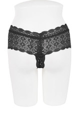 Ladies lace thong panty