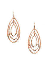 Multi Teardrop Dangle Earring