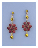 Flower Drop Earrings