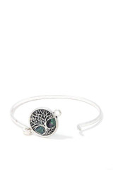 Oak Tree Metal Bracelet