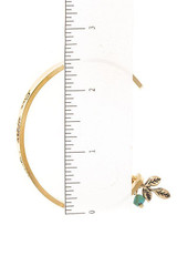 Live Your Life Etched Cuff Bracelet