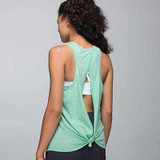 Tied Back Workout Top