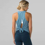 Tied Back Workout Top