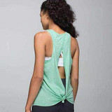 Tied Back Workout Top 7 Colors