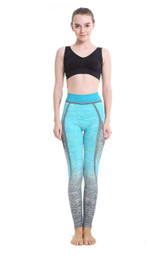 Color Gradient High Waist Leggings