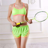 Quick-Drying Elastic Waist Candy Color Running Shorts