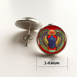 Egyptian Scarab Beetle Pendant Necklace