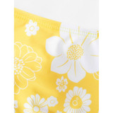 Flower Print Bikini Set