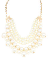 Chunky Beaded Layered Necklace