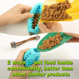 Silicon dog tooth cleaning toy