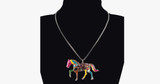 Horse Pendant Necklace