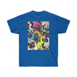 Unisex Cute Pugs T-shirt
