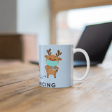 Santa Social Distance mug