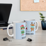 Santa Social Distance mug