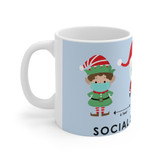 Santa Social Distance mug