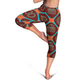 Adinkra Pattern Leggings