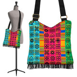 Adinkra Print Boho handbag
