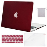 Mosiso Laptop Protector Shell Case for MacBook Air 13 2017 2016 2015 2014 2013 +Silicone Keyboard cover / Screen protector / bag