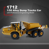 HUINA TOYS NO.1912 1/40 Alloy Mining Dump Trucks Car Die-Cast Metal Engineering Construction Vehicle Model kids Toys