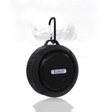 New Waterproof Portable Bluetooth Speaker sucker Wireless Bathroom soundbar Handfree Subwoofer Audio Car Speaker with Mic TSLM1