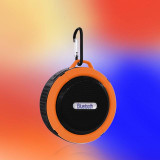 New Waterproof Portable Bluetooth Speaker sucker Wireless Bathroom soundbar Handfree Subwoofer Audio Car Speaker with Mic TSLM1