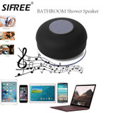 New Waterproof Portable Bluetooth Speaker sucker Wireless Bathroom soundbar Handfree Subwoofer Audio Car Speaker with Mic TSLM1