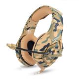 Camouflage Gaming Headset PS4 PC Computer Xbox One Gamer Headset Game Headphone With Microphone For Computer Moblie Phone laptop