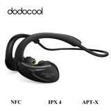 dodocool Wireless Headphone Foldable In-Ear Bluetooth Earphone with Mic IPX4 Apt-x Stereo Bluetooth Headset Earphone for Phone