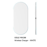 3 IN 1 Qi Wireless Charger Ultra Slim Fast Wireless Charging Docking Station Charger Base For iPhone X Samsung All QI-Enabled