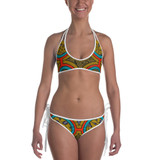 Inner Alkebulan™ African Wax Print Bikini