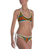 Inner Alkebulan™ African Wax Print Bikini