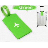 Rectangle & Round Airplane Designed Luggage Tags