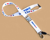I Love Flying Lanyard & ID Holder