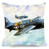 World War II Designed Pillow Cases