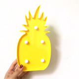3D LED Pineapple & Cactus Night Lamp