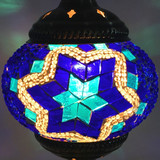 LukLoy Colored Glass Pendant Lights For Dining Room Led Hanging Lamp Kitchen Hanging Light Decorative lamp Shades Vintage Light