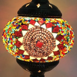 LukLoy Colored Glass Pendant Lights For Dining Room Led Hanging Lamp Kitchen Hanging Light Decorative lamp Shades Vintage Light