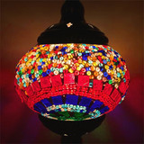 LukLoy Colored Glass Pendant Lights For Dining Room Led Hanging Lamp Kitchen Hanging Light Decorative lamp Shades Vintage Light